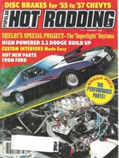 POPULAR HOT RODDING 1986 JAN -