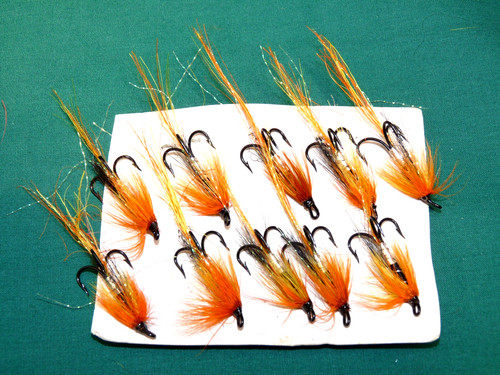 Brand new salmon - , flies
