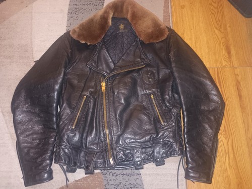 Golden bear police leather - bear,
