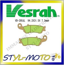 VD-280JL Front Sintered Brake Pads Yamaha YZ 250 Competition 2009