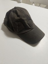 Barbour Waxed Cap One Size Adjustable Strap Olive Green