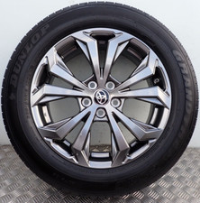 TOYOTA RAV4 MK5 18" GREY ALLOY WHEEL DUNLOP TYRE 225/60R18 002119 (4)