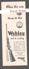 WEBLEY  AIR  PISTOLS & RIFLES