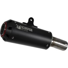 Scorpion Red Power Slip-On Exhaust - Honda CB1000R (18-20) Black Ceramic Red