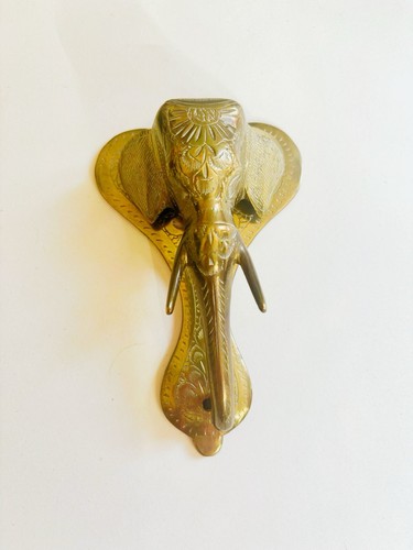 Vintage solid brass gold