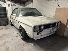 Volkswagen Mk1 Golf Karmann Cabriolet 1986 - Project