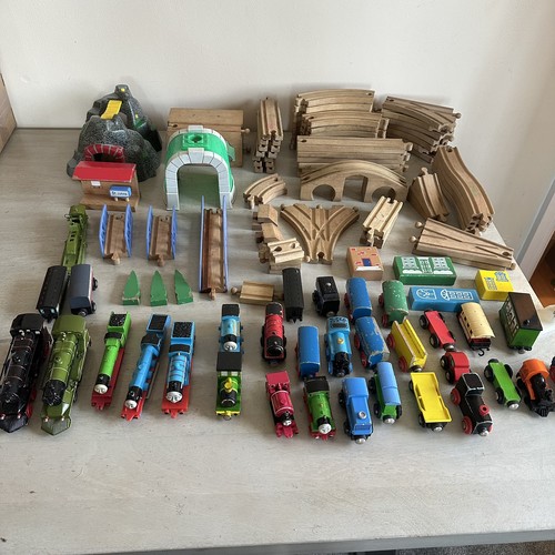 Brio wooden train - train, set