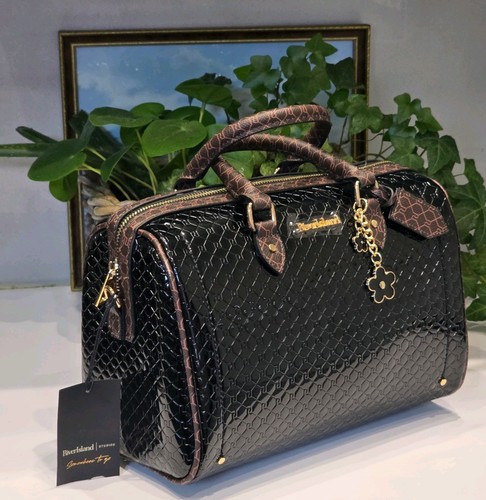 River island black monogram - river,