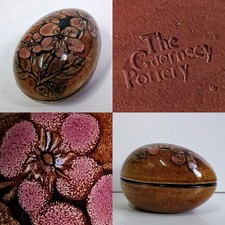 Guernsey Studio Pottery Egg