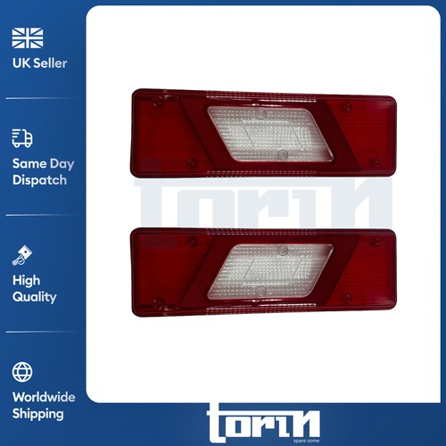 Pair tail light - pair, lens