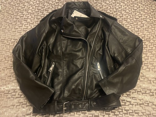 Zara oversized biker jacket - oversized,