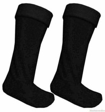 MEN'S WELLINGTON WELLIE BOOTS WARMER SOCKS LINER FLEECE 6-11 ALL COLOURS