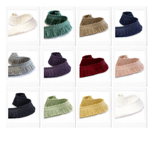 Colours 30mm fine fringe - 14,