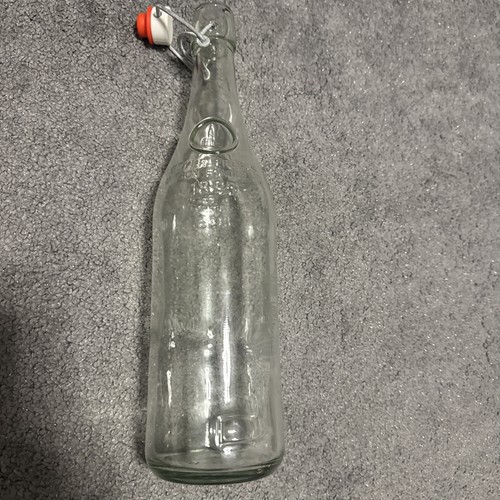 Vintage glass bottle geyer - vintage,