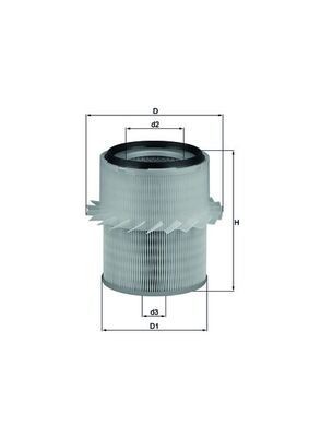 Mahle 673 air - mahle, fits