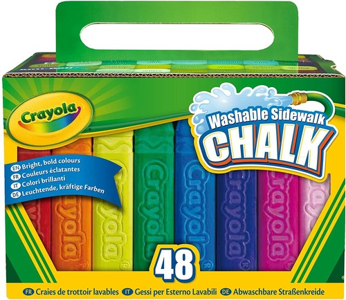 Crayola chalk box - 48, pavement