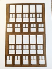 Sash Windows Sheet. Laser Cut