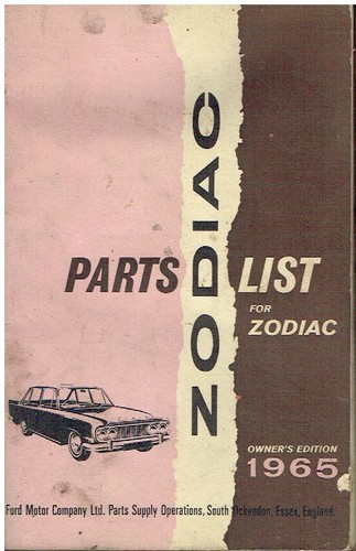Ford zodiac mkiii saloon - mkiii,