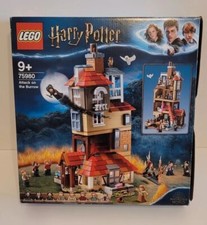 Lego Harry Potter - ATTACK ON THE BURROWS - BUILDING ONLY - 75980