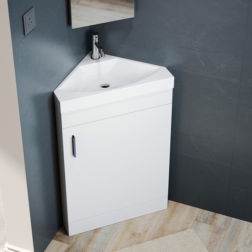Corner bathroom vanity - corner,