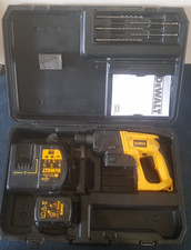 DeWalt SDS Hammer Drill 24V Cordless DW004, 1 Battery, Charger & Drill Bits