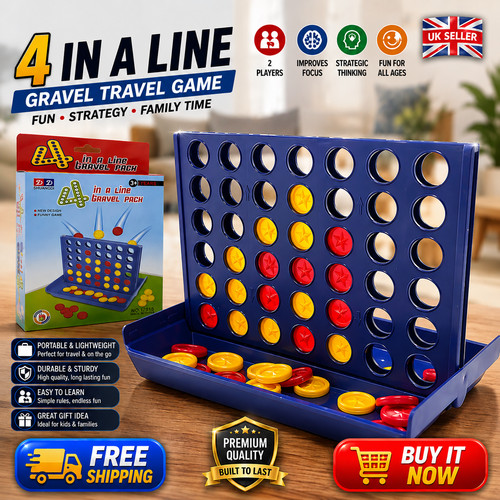 Connect board game - game, four