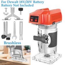 For Dewalt 18V Battery Cordless Brushless Electric Hand Trimmer Router Laminate