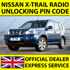✅NISSAN X-TRAIL CAR RADIO NAVIGATION UNLOCKING PIN CODE DECODE FOR ALL MODELS✅