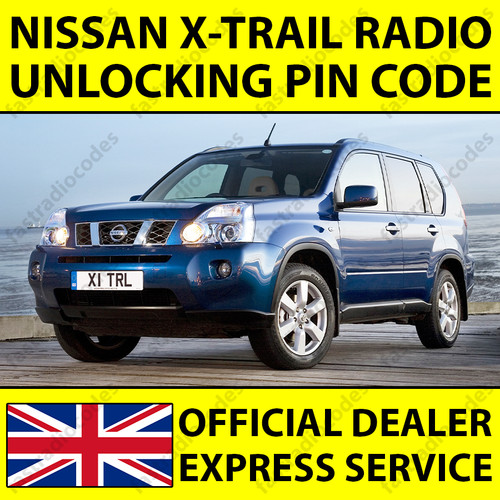 Nissan trail car - x-trail, radio