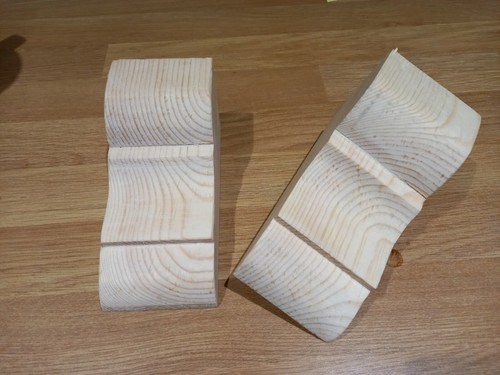 Pine wood corbels decorative - wood, x