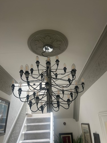 Large chrome and black gino - large,
