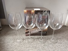 Large Red Wine Glasses Ravenhead Connoisseur x4 | Original Box