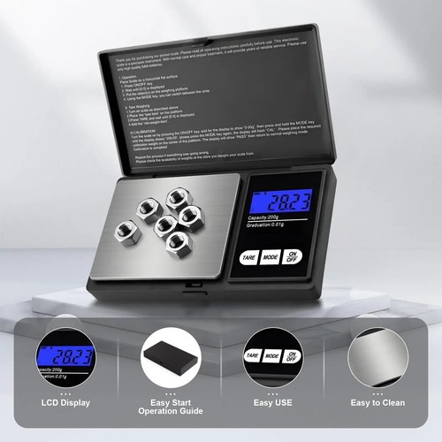 Digital scales 01g - digital,