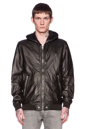 Diesel akura leather jacket - l-akura,
