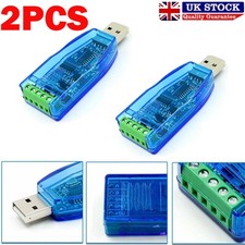 2pk USB To RS485 Upgrade Converter V2.0 Standard RS-485 A Connector Board Module