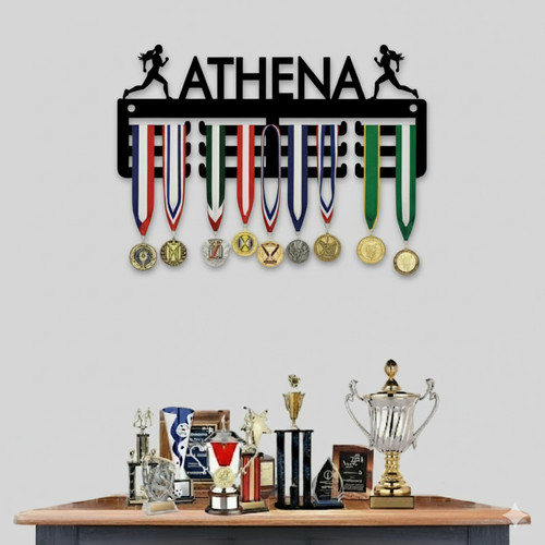Personalised running medal - personalised,