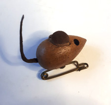 mouse danish wooden leather