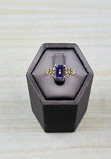 Amethyst 9ct Gold vintage Ring
