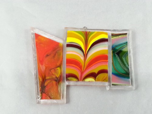 Glass wall hanging - wall,