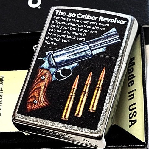 Zippo handgun distressed - handgun,
