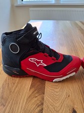 alpinestars ankle boots red