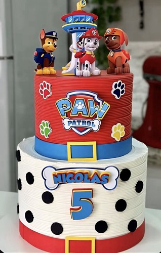 Paw patrol cake topper bundle - topper,