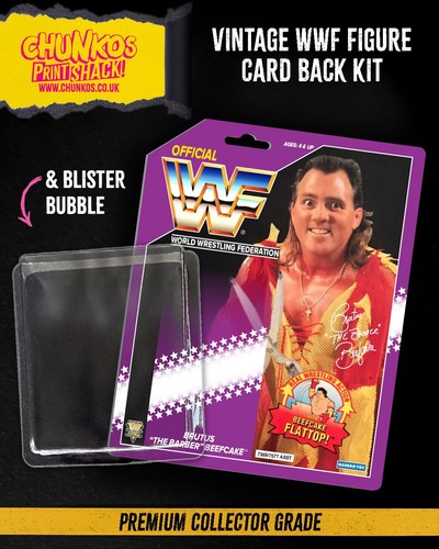 Wwf brutus beefcake card - wwf,