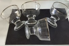 Rayware Venice Sundae Dishes Qty 4 Boxed