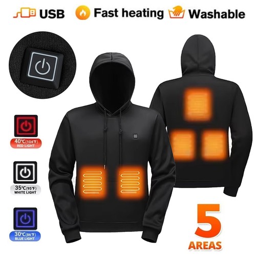 Heated hoodie pockets - hoodie, w/pockets