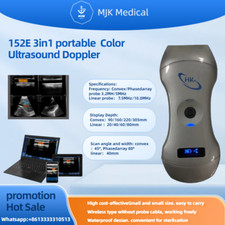 152E 3-in-1 Wireless Ultrasound Scanner w/Color Doppler - Portable