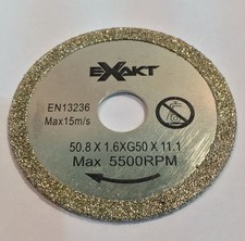 Exakt EC310/EC320 G50 diamond Saw Blade Exact RRP £19.99