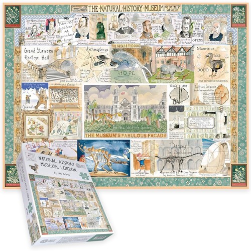 Natural history museum jigsaw - history,