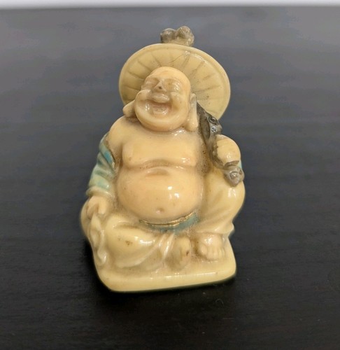 Carved sitting buddha oriental - sitting,