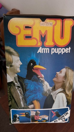 Emu arm puppet - emu, (rod